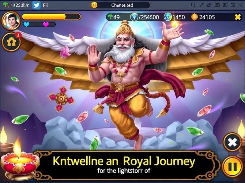 Celebrate Diwali in Vishnu S Royal Journey Diwali Event in Game